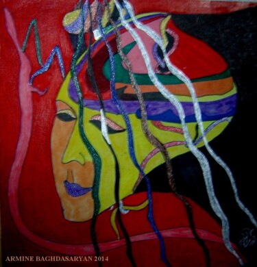 Dessin intitulée "Les bon idées" par Armine Baghdasaryan (Parmide), Œuvre d'art originale, Stylo à bille