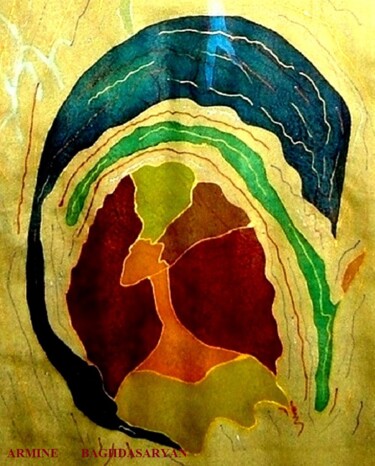 Peinture intitulée "sans titre 20" par Armine Baghdasaryan (Parmide), Œuvre d'art originale, Acrylique
