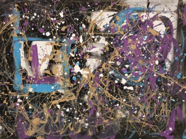 Peinture intitulée "Symphonie 27" par Arnaud Broutin, Œuvre d'art originale, Acrylique Monté sur Châssis en bois