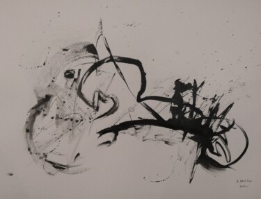 Tekening getiteld "china 24" door Arnaud Broutin, Origineel Kunstwerk, Inkt