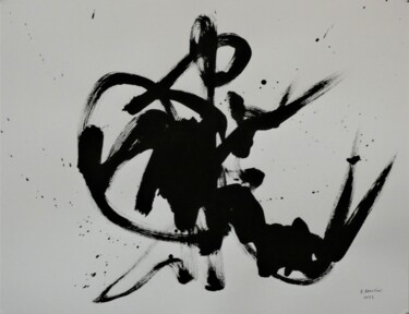 Disegno intitolato "China 37" da Arnaud Broutin, Opera d'arte originale, Inchiostro