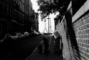 Fotografía titulada "Boston's Kiss" por Arnaud Dubois, Obra de arte original, Fotografía analógica