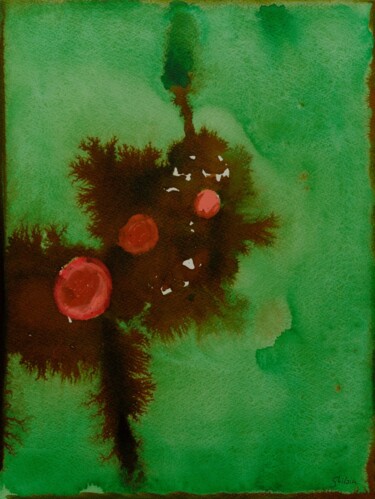 Pittura intitolato "Disparosa" da Arnaud Ghilain, Opera d'arte originale, Acquarello