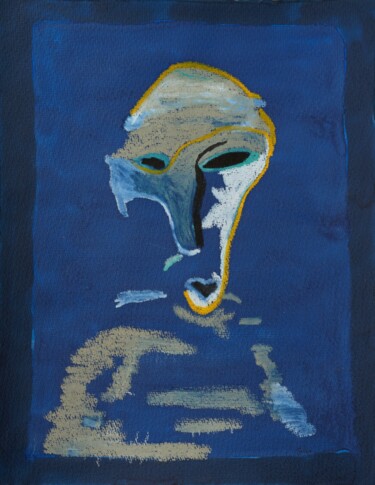 Painting titled "Fragments" by Arnaud Ghilain, Original Artwork, Gouache