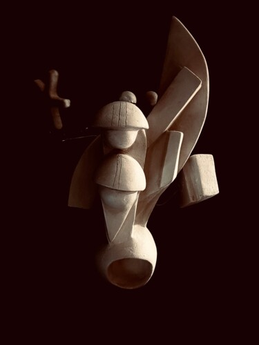 Scultura intitolato "The Alchemist - Var…" da Arnaud Quercy, Opera d'arte originale, Ceramica