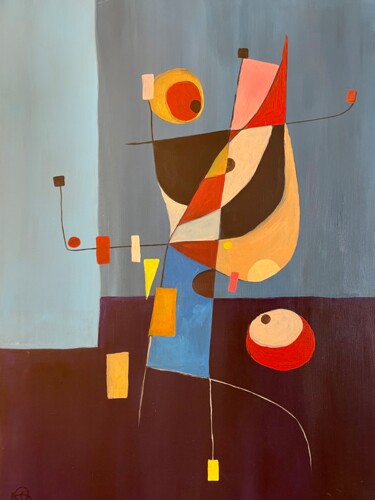 Картина под названием "I, Too: Rising Hope" - Arnaud Quercy, Подлинное произведение искусства, Акрил Установлен на Деревянна…
