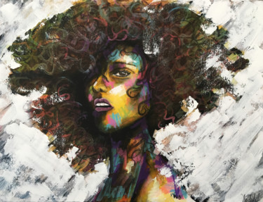 "Afro Funk" başlıklı Tablo Arnaud Verhulst tarafından, Orijinal sanat, Akrilik
