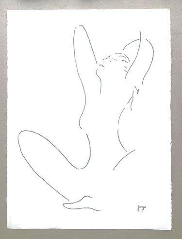Dessin intitulée "Nude Six" par Arnaud Faugas, Œuvre d'art originale, Crayon