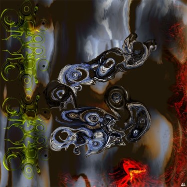 Arts numériques intitulée "escargot" par Nano, Œuvre d'art originale
