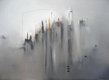 Peinture intitulée "incandescent - acry…" par Arnaud Provost, Œuvre d'art originale