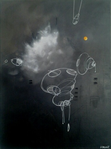 Peinture intitulée "les-origines-phanto…" par Arnaud Provost, Œuvre d'art originale