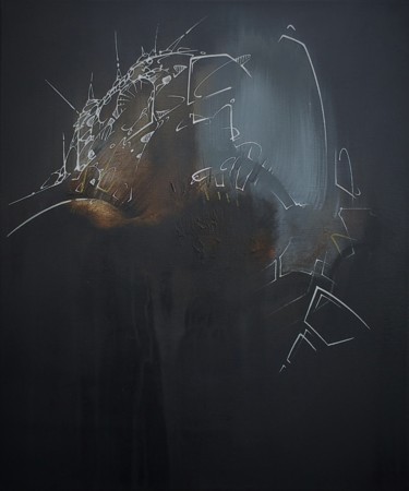 Peinture intitulée "concevoir l'invisib…" par Arnaud Provost, Œuvre d'art originale