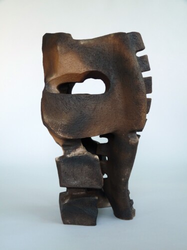 Sculpture intitulée "MORPHOSYNTHESIS" par Arne Petersen, Œuvre d'art originale, Terre cuite