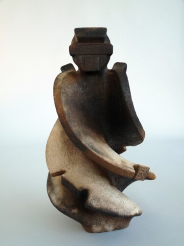 Sculpture titled "PROMETHEUS ARCHETYP…" by Arne Petersen, Original Artwork, Ceramics