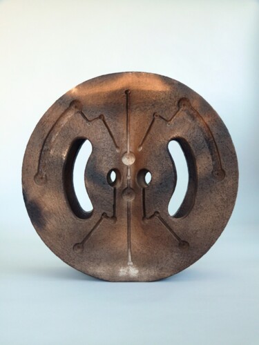 Escultura intitulada "BIONIC ARCHETYPE B3…" por Arne Petersen, Obras de arte originais, Terracota