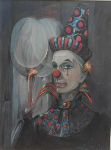 Pintura titulada "Obras del maestro R…" por Arney Cardenas, Obra de arte original, Oleo Montado en Bastidor de camilla de ma…