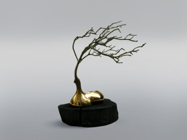 雕塑 标题为“Cerf V” 由Arno Sebban, 原创艺术品, 青铜