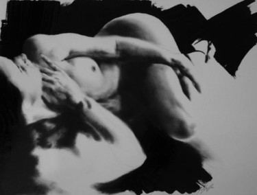 Peinture intitulée "une épaule" par Arno.2, Œuvre d'art originale