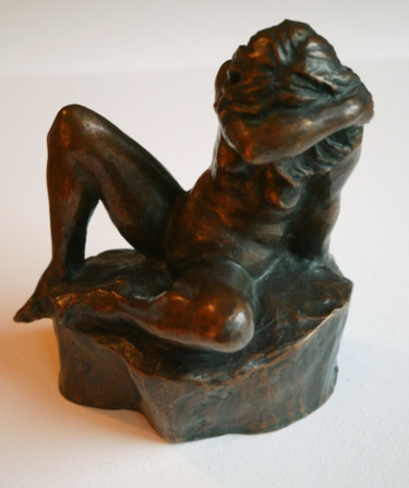 Skulptur mit dem Titel "Bronze" von Christian Arnould, Original-Kunstwerk, Metalle