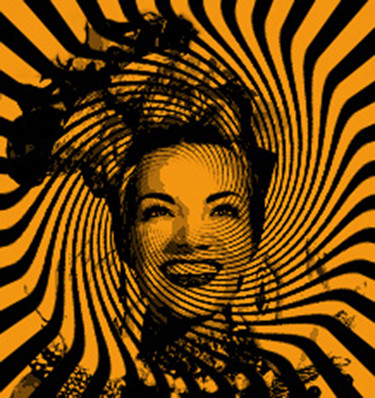 Arts numériques intitulée "Carmen Miranda" par Ronaldo Braga, Œuvre d'art originale, Collages