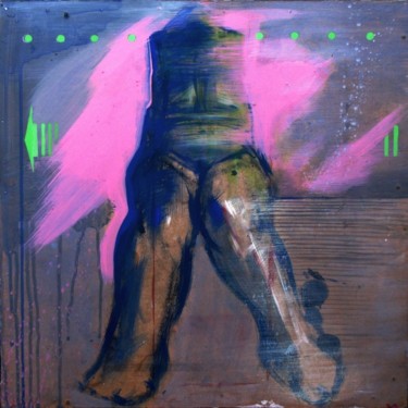 Картина под названием "''Left follower''" - Arsen Bereza, Подлинное произведение искусства, Масло