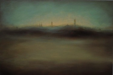 Картина под названием "''The forgotten cit…" - Arsen Bereza, Подлинное произведение искусства, Другой