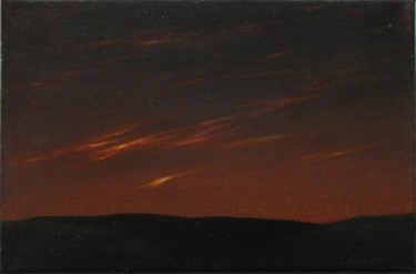 Картина под названием "''Late evening''" - Arsen Bereza, Подлинное произведение искусства, Другой