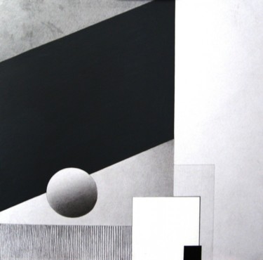 Картина под названием "''Composition 1''" - Arsen Bereza, Подлинное произведение искусства, Масло