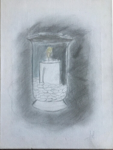 Disegno intitolato "Le temps met tout e…" da Art4444, Opera d'arte originale, Matita