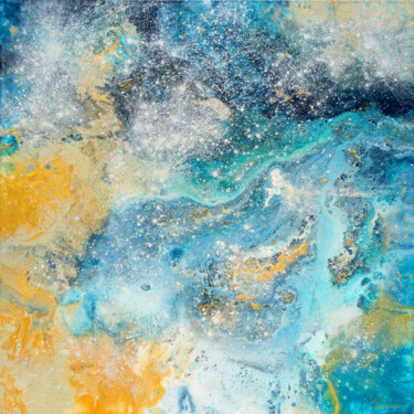 A Moment in All Dimensions XXVIII. Painting titled "A Moment in All Dim…" by Sarah I. Avni, Original Art, Acrylic Mounted on Stretcher frame