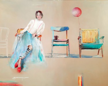 Malarstwo zatytułowany „Wielopokoleniowe” autorstwa Agnieszka Banasiak, Oryginalna praca, Akryl