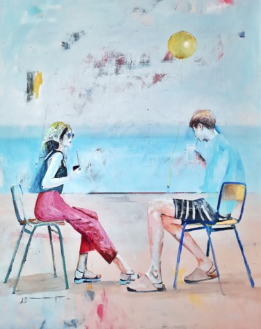 Malarstwo zatytułowany „Niezapomniana chwila” autorstwa Agnieszka Banasiak, Oryginalna praca, Akryl