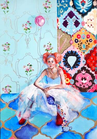 Malarstwo zatytułowany „Witajcie w mojej ba…” autorstwa Agnieszka Banasiak, Oryginalna praca, Akryl