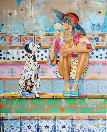 Malarstwo zatytułowany „Podaruj mi trochę s…” autorstwa Agnieszka Banasiak, Oryginalna praca, Akryl