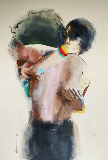 Peinture intitulée "Na zawsze" par Agnieszka Banasiak, Œuvre d'art originale, Acrylique