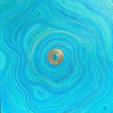 Painting titled "Atlantis" by Ayda Alp, Original Artwork, Acrylic