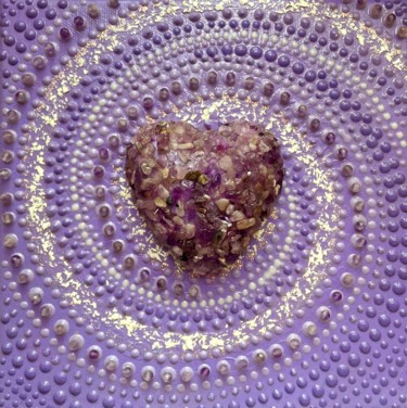 Amethyst Mini Mandala Картина под названием "Amethyst Mini Manda…" - Ayda Alp, Подлинное произведение искусства, Акрил