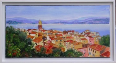 Painting titled "Dan - St Tropez" by Dan, Original Artwork