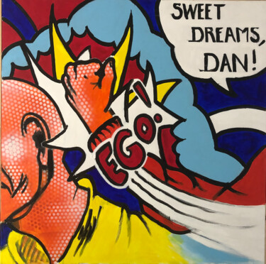 Peinture intitulée "Sweet dream DAN" par Dan, Œuvre d'art originale, Acrylique Monté sur artwork_cat.