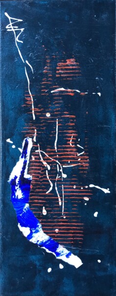 Painting titled "Trois p'tites notes…" by Dan, Original Artwork, Acrylic