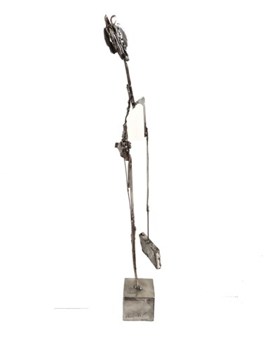 Skulptur mit dem Titel "Janvier 44" von Ceëm, Original-Kunstwerk, Edelstahl