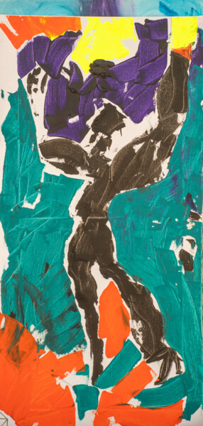 Картина под названием ""Победа !"" - Art Dalyna, Подлинное произведение искусства, Акрил Установлен на Деревянная рама для н…