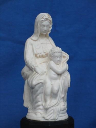 Скульптура под названием "Madonna" - Maria Iakovleva, Подлинное произведение искусства