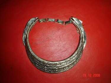 Artcraft titled "Silver Collar from…" by Art Deco Chiangmai Thailand Odyaiphsaal Etch, Original Artwork