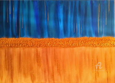 "O Deserto e o Mar" başlıklı Tablo Art Estanislau tarafından, Orijinal sanat, Akrilik