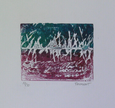 Отпечатки и Гравюры под названием "REGATE REF. 100A 1/…" - Michèle Froment, Подлинное произведение искусства, гравюра Устано…