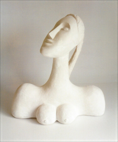 Rzeźba zatytułowany „Julia” autorstwa Jana Linn, Oryginalna praca, Gips