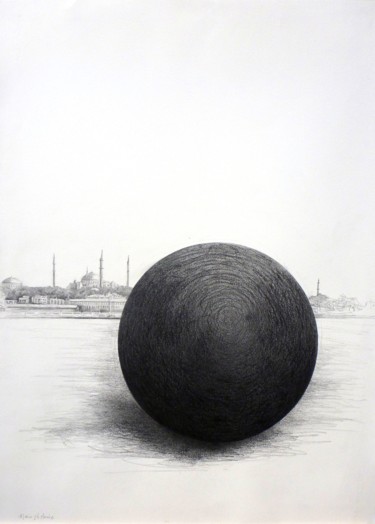 Dessin intitulée "p-3-istanbul.jpg" par Marie Agnes Annic, Œuvre d'art originale