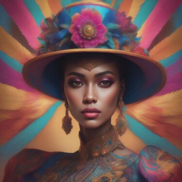 Digital Arts titled "Woman#4" by Art_master, Original Artwork, AI generated image