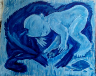 Painting titled "Безмятежность" by art-nastya-ru, Original Artwork, Pastel